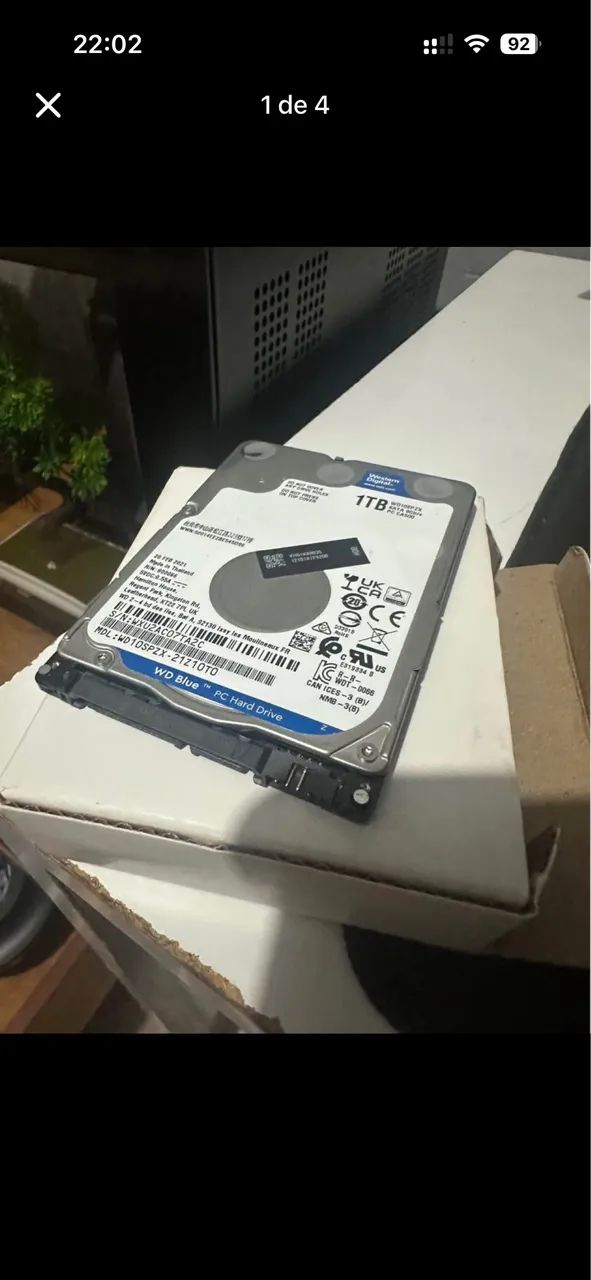 HD 1 TB WD BLUE