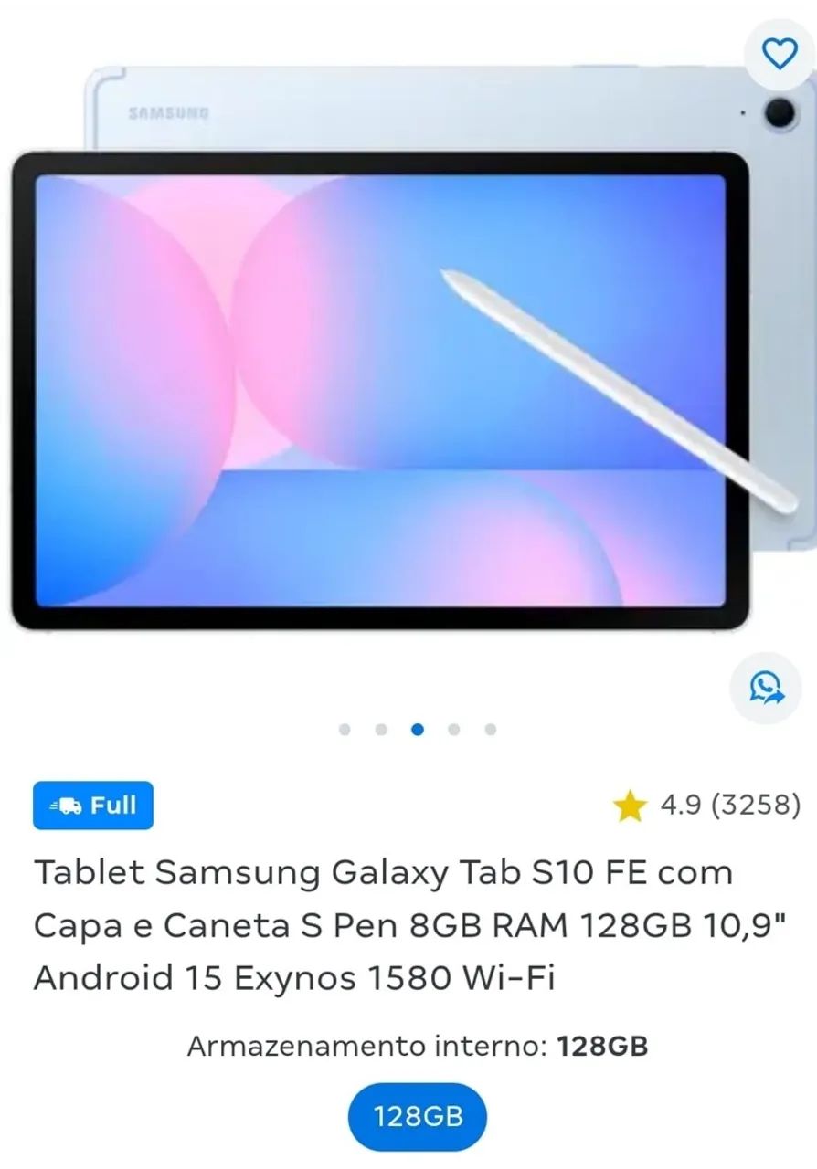 Tablet Samsung s10 - Foto 3