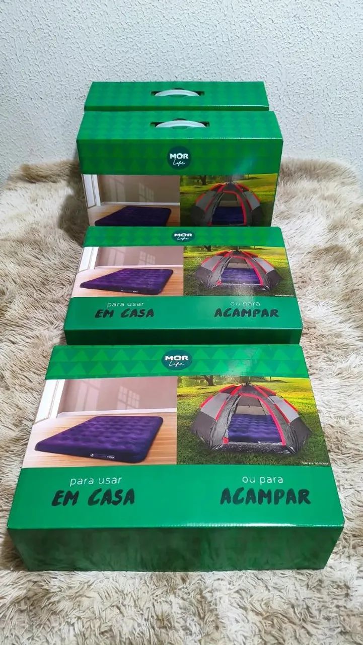 Colchão inflável King novo na caixa 