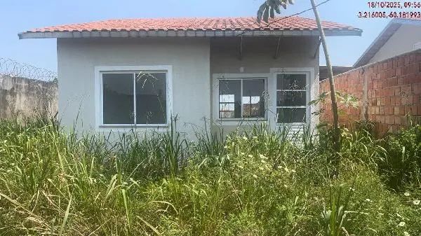 CASA NO LOTEAMENTO NOVA AMAZONAS I COM 2 QUARTOS E 54M² EM IRANDUBA
