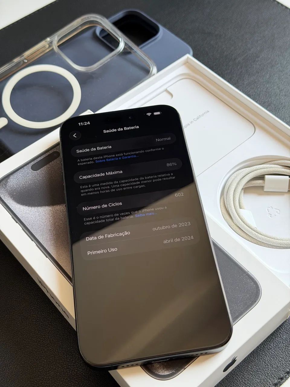 iPhone 15 Pro Max Pro 256gb completo - Foto 5