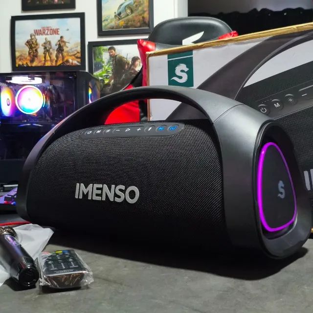  Imenso X73 | Caixa de Som Bluetooth | Nova c/ Garantia