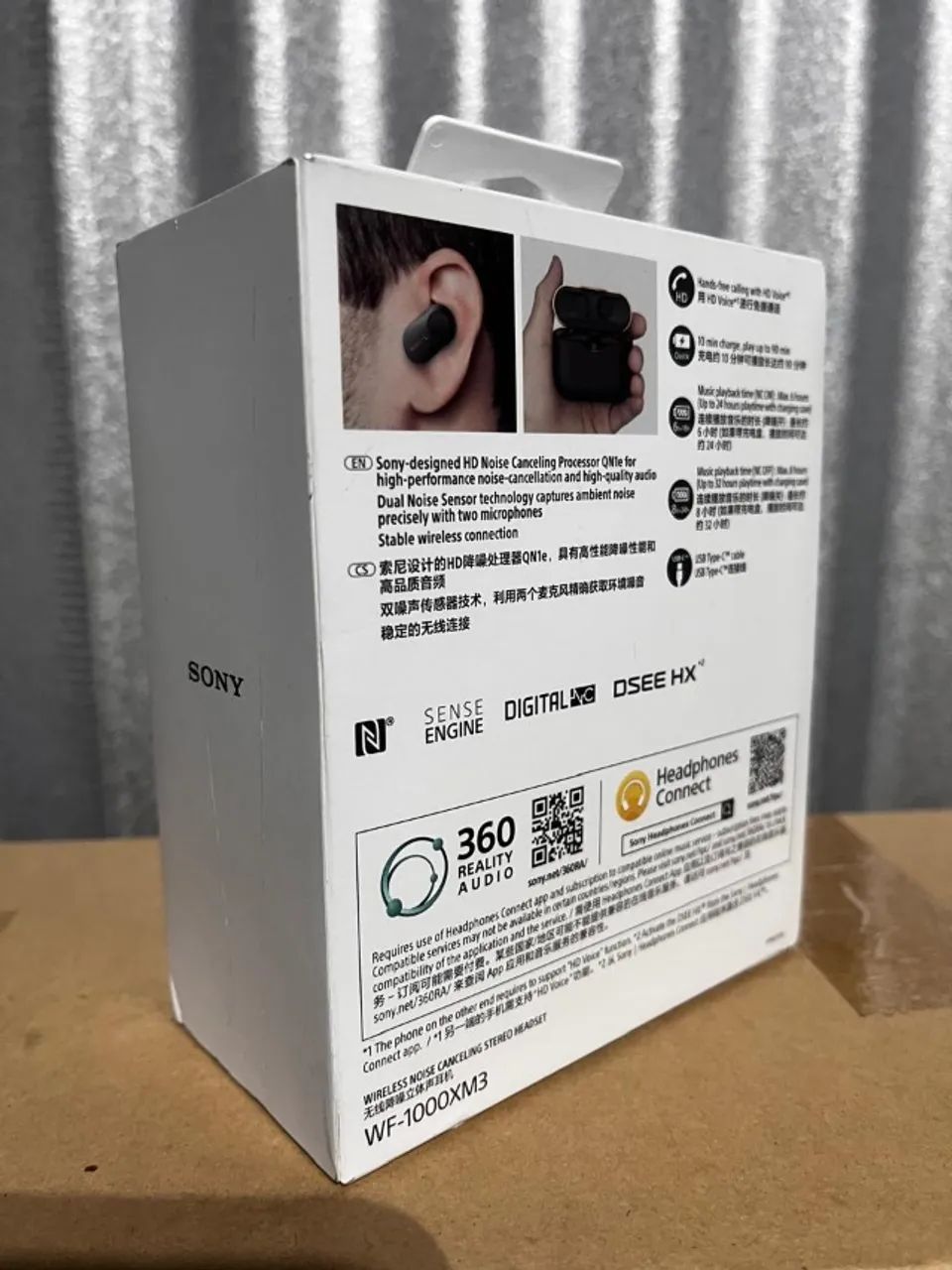 Sony WF-1000XM3 - Fones de Ouvido Wireless - Fones de Ouvido
