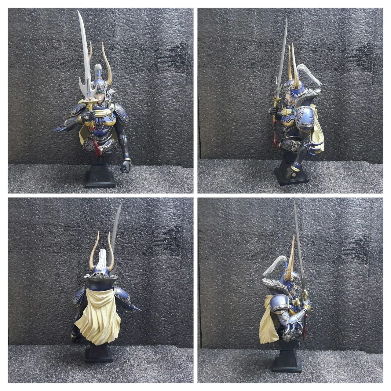 Final Fantasy Dissidia NT Ultimate Collector's Edition Bust Warrior Of Light static arts - Foto 4