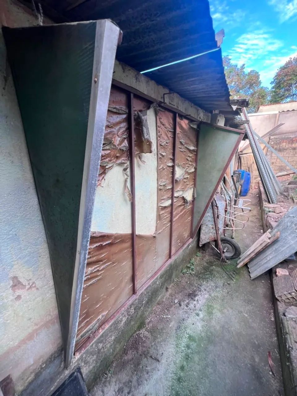 Toldo Metálico 1,70 x 1,46 m - Estrutura Reforçada para Reforma