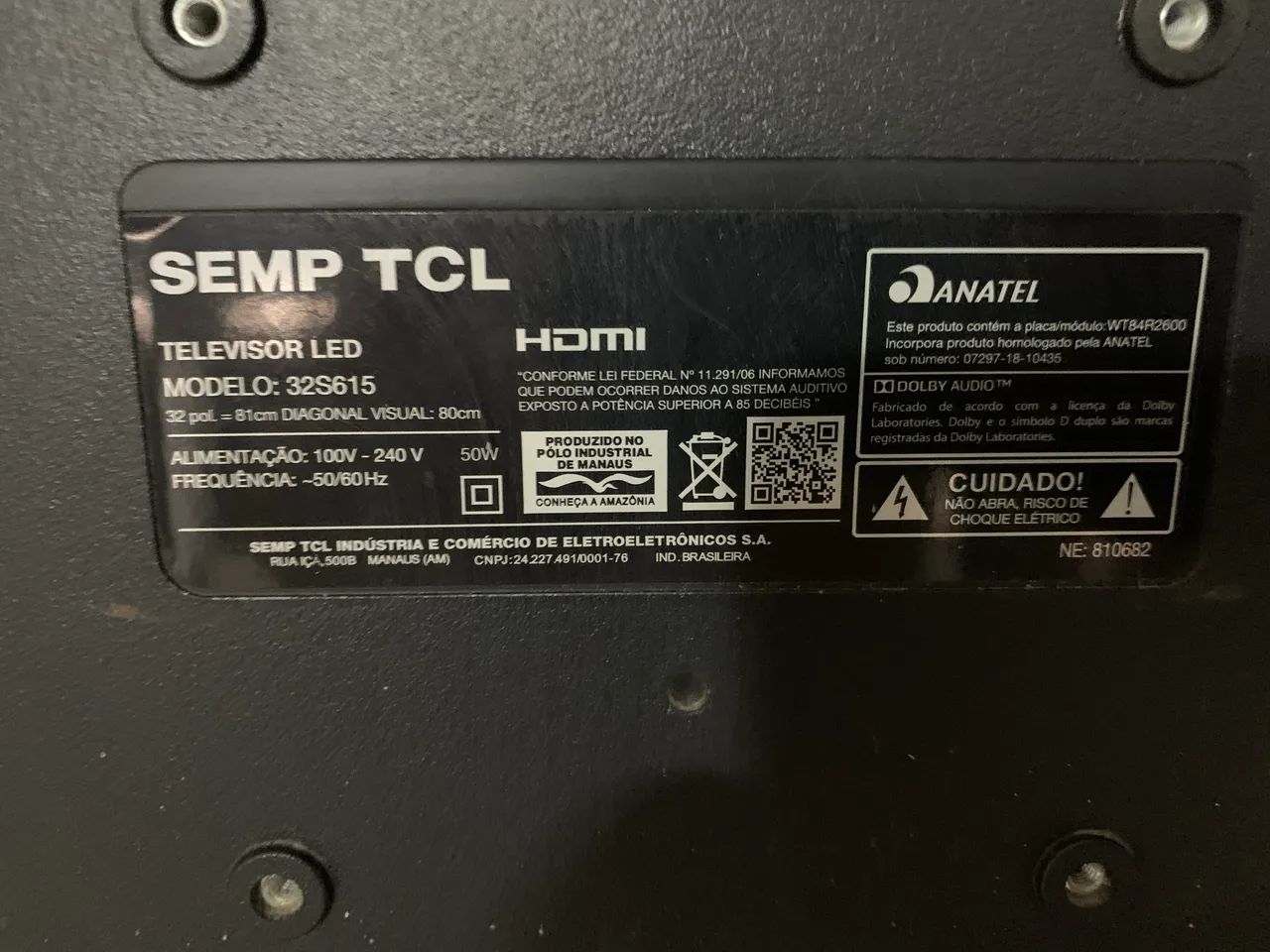 Tv TCL smart leia a legenda  - Foto 4