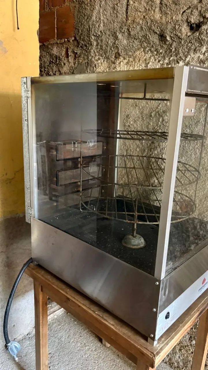 Maquina de assar frango giratória  - Foto 3