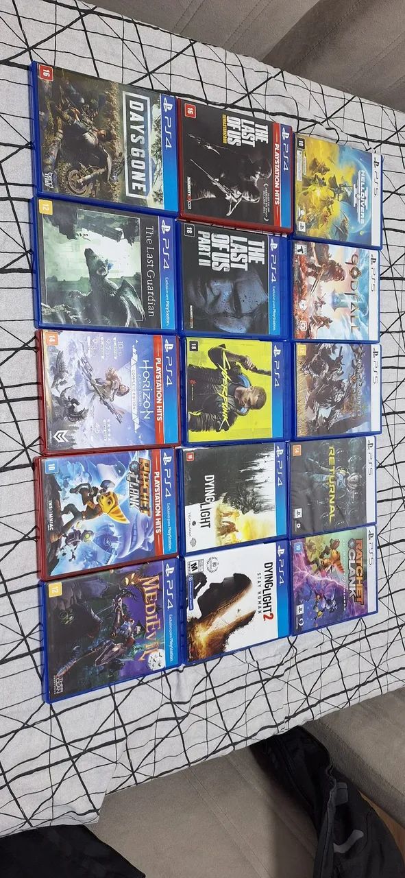 Jogos PS4 e PS5