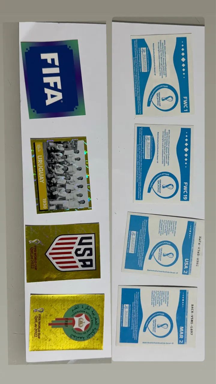 Figurinhas avulsas copa 2018, 2022 e 2026 - Foto 4