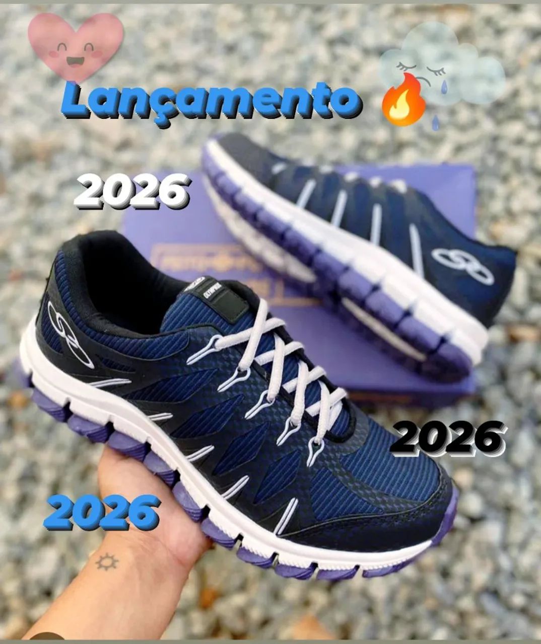 Tênis olímpico lançamento 2026