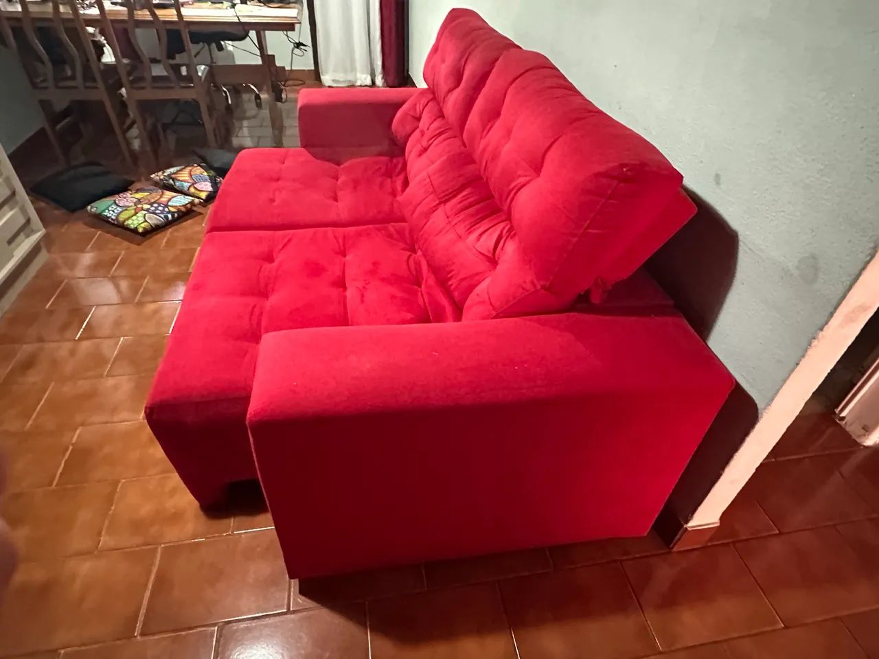 Vendo Sofá Retrátil Reclinável 2 lugares - Foto 3