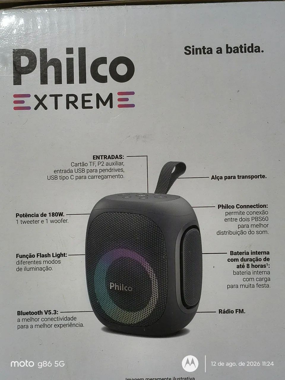 Caixa de som Philco PBS60 - Foto 4
