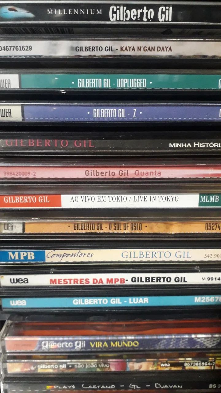 CDs do Gilberto Gil 