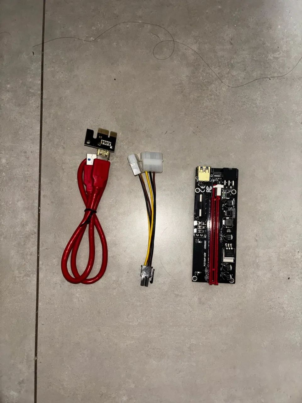 02x Extensor Placa Riser Pci-e Usb 3.0