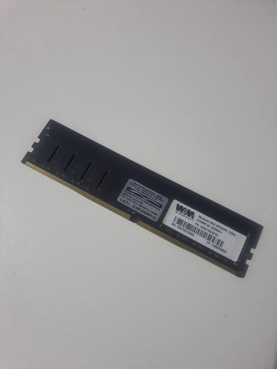 Memoria ram 8gb ddr4