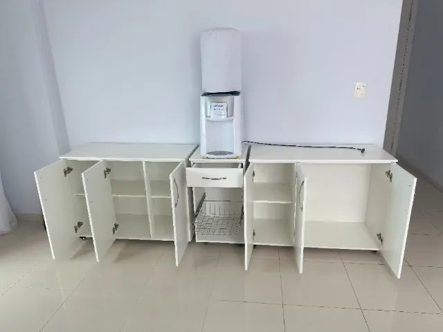 2 Armários de Cozinha + Fruteira com Gaveta - Foto 2