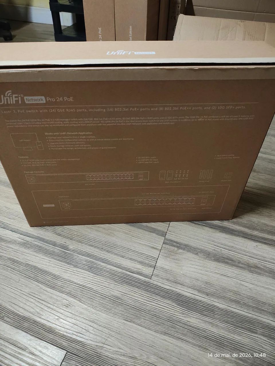 Switch Unifi 24 PRO POE - Foto 3