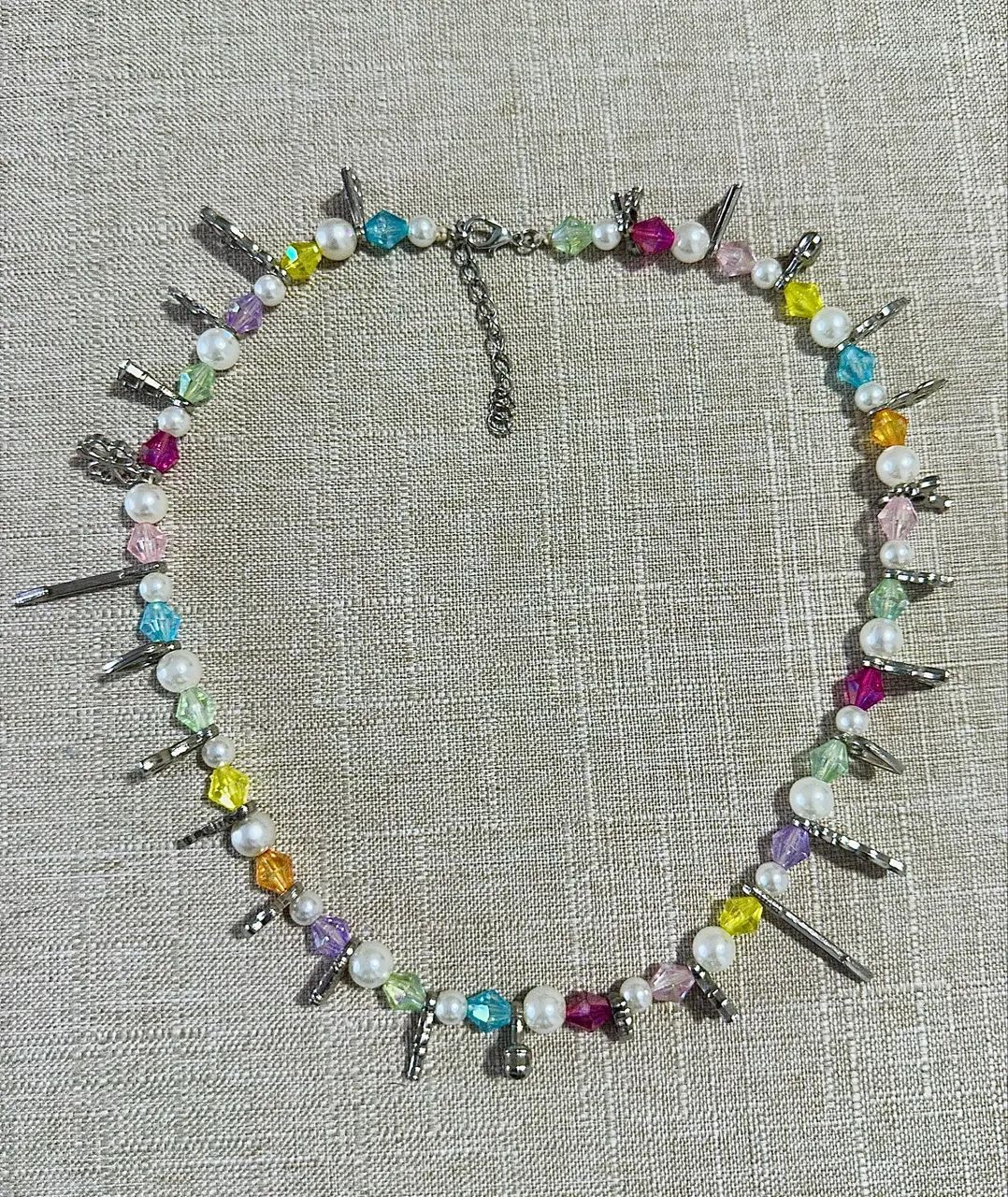 Colar Multicor & Charm