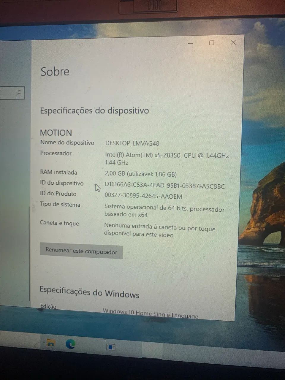 Vendo notebook positivo 4GB de Ram processador intel celeron com windons ativado  - Foto 3