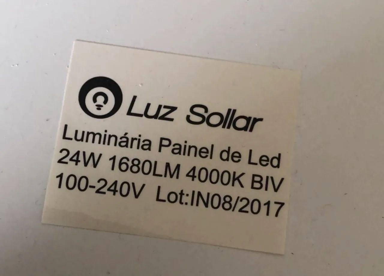 4 painéis de led 30x30 - Foto 2