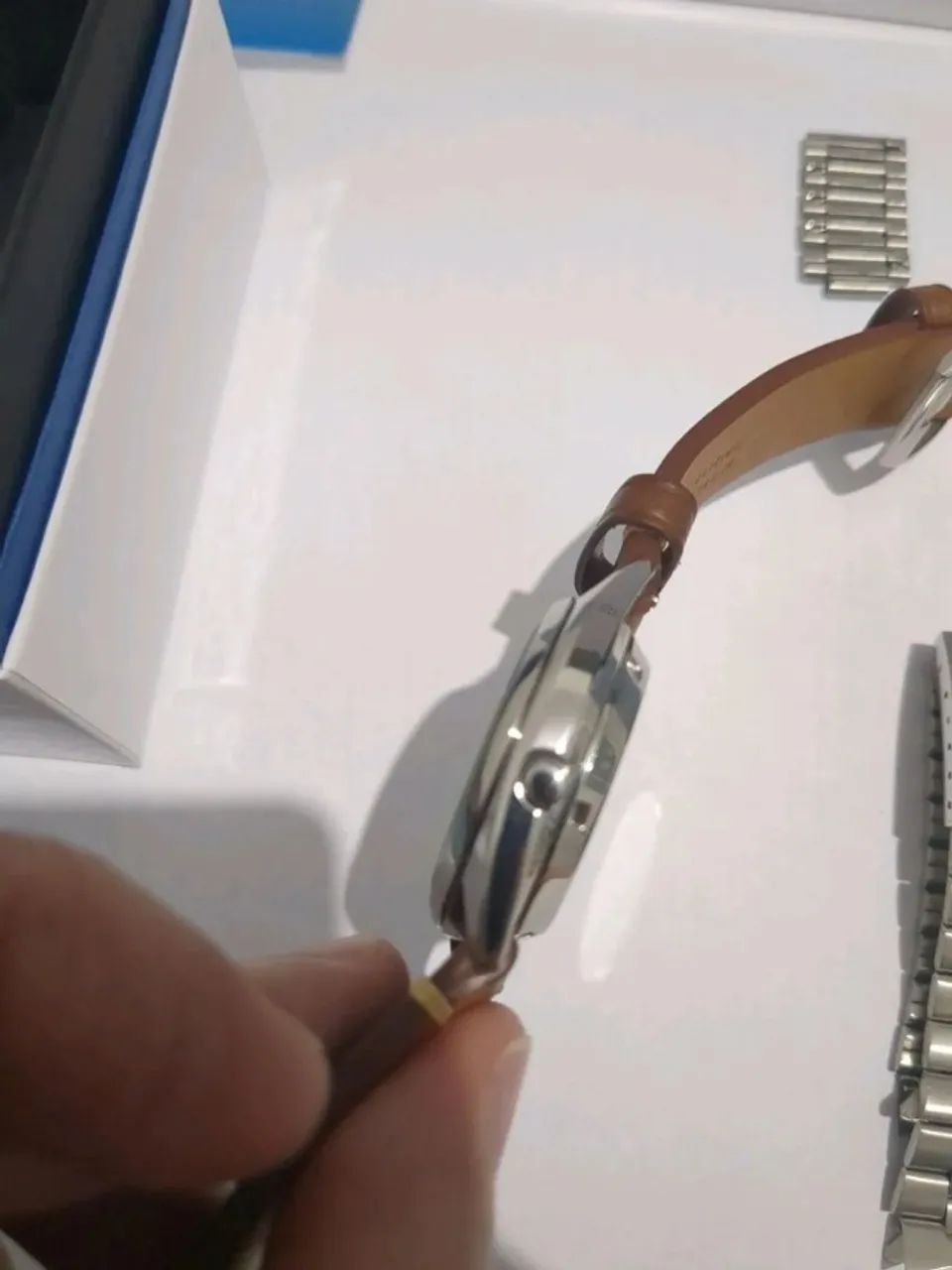 Relógio Seiko 5 Aautomático snxf05k 37mm - Foto 3