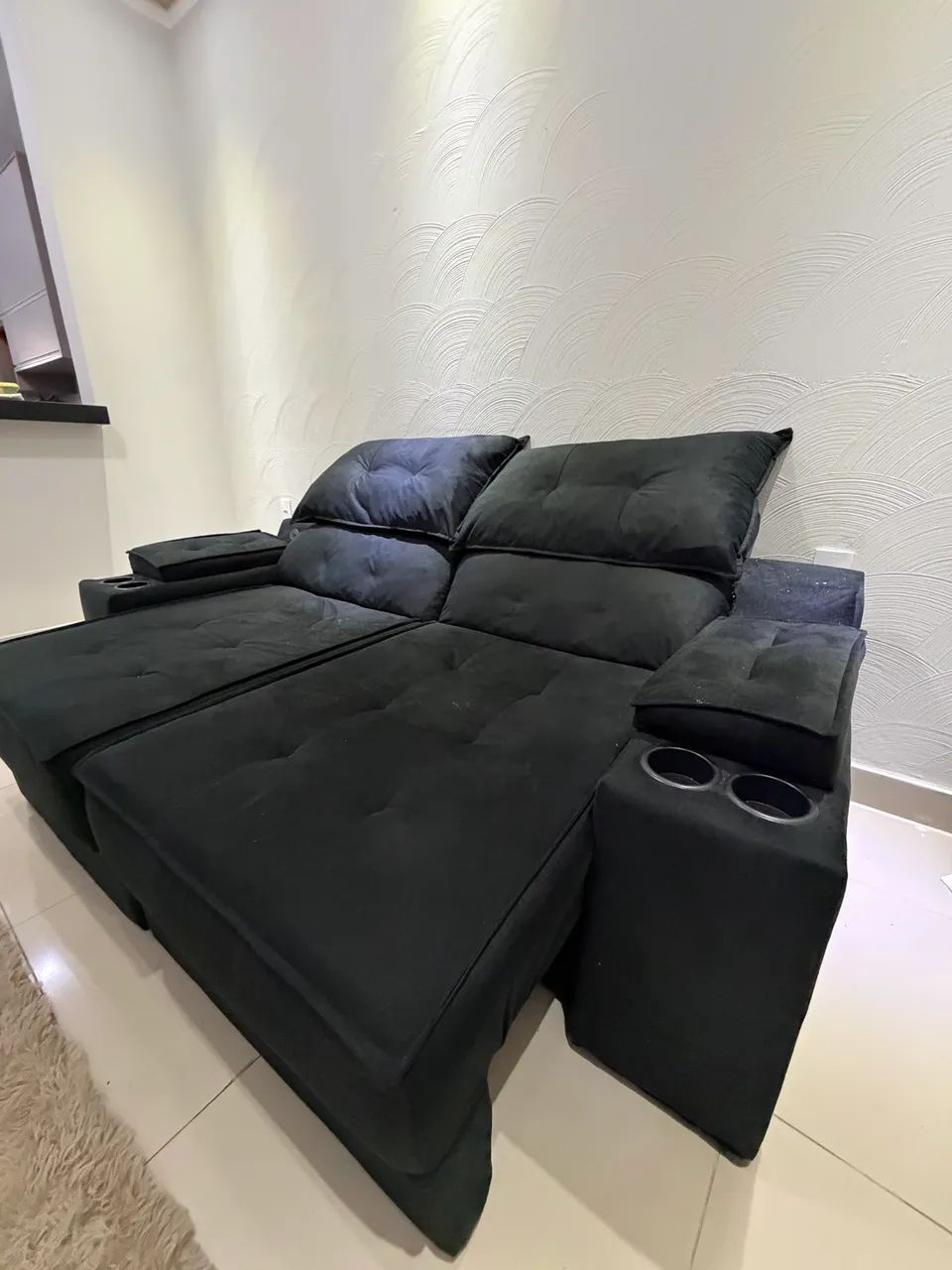 Sofá 3 lugares novíssimo  - Foto 5