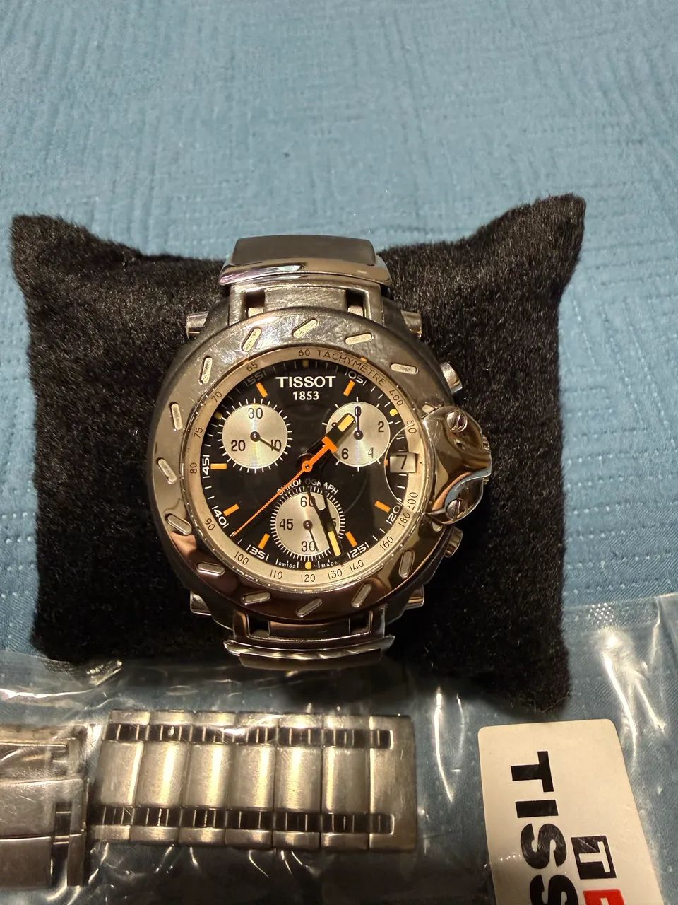 Tissot T-Race  Chronograph - Pulseiras de Aço e Borraxha