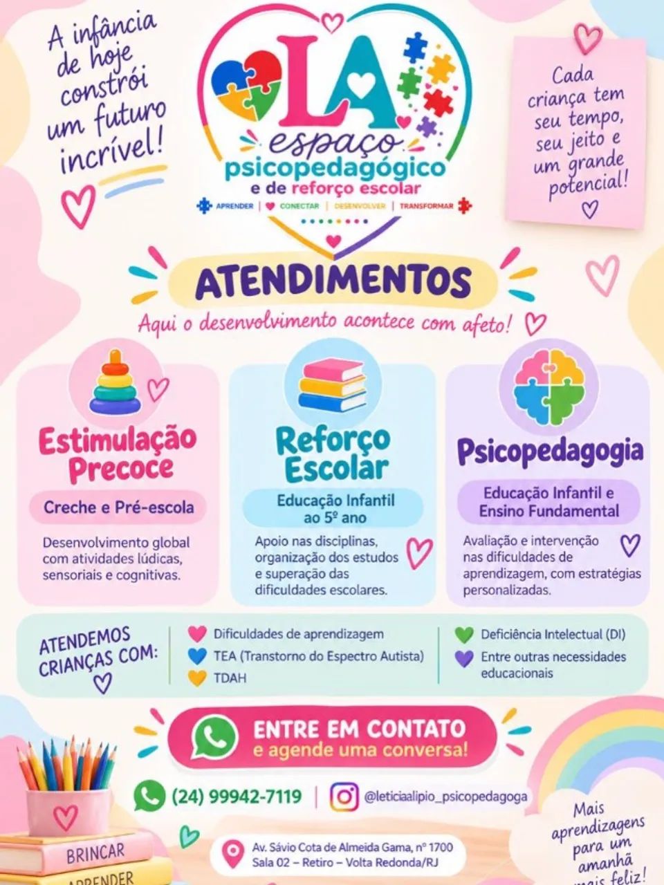 Psicopedagoga e aula de reforço escolar  - Foto 2