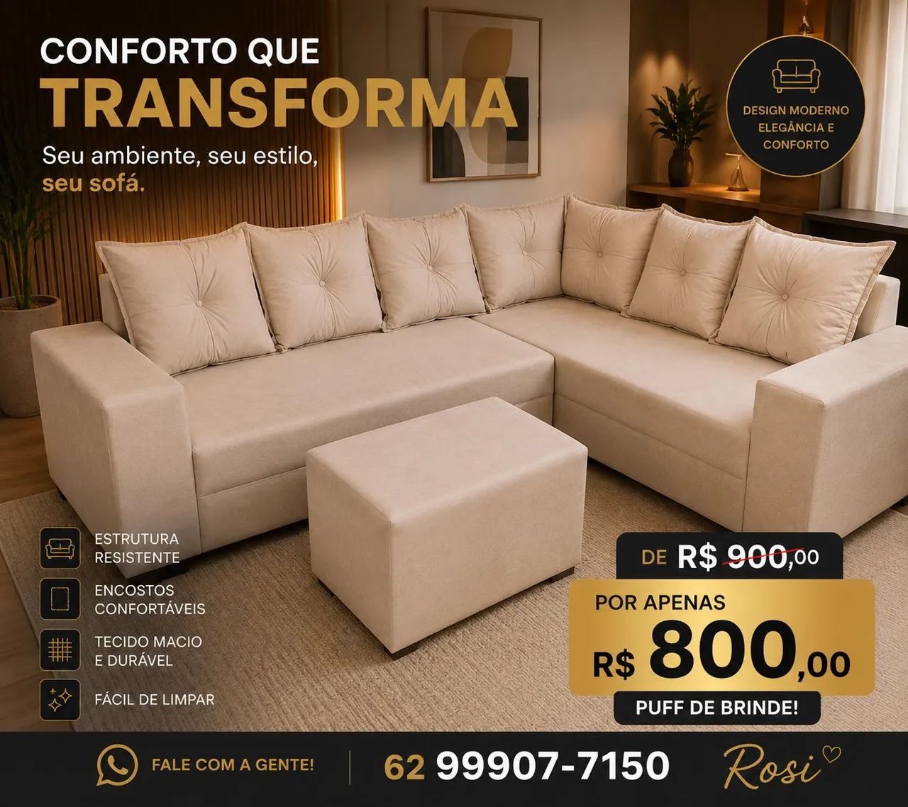 Sofás de canto  - Foto 4