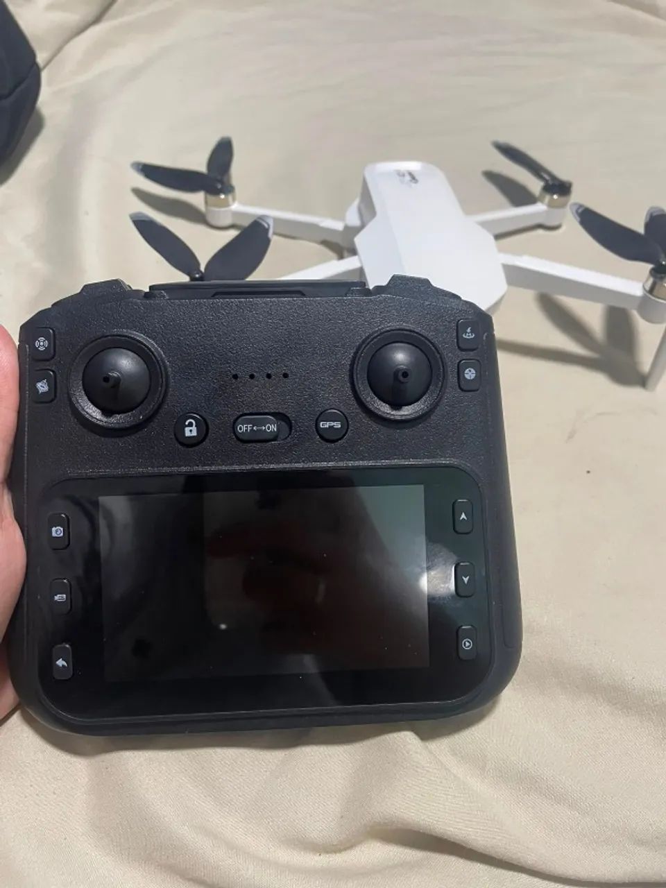 Drone S-X1 GPS com Gimbal de 3 Eixos 2 Baterias - Foto 3