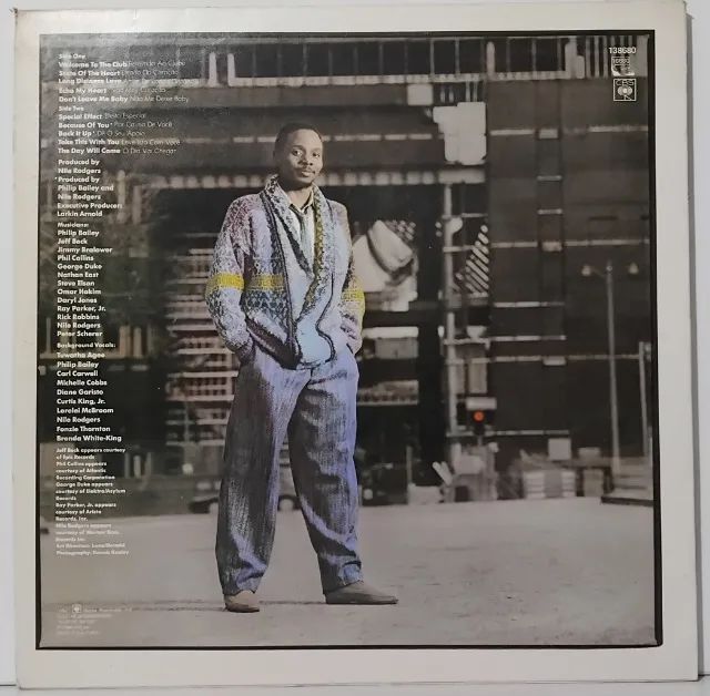 Lp - Philip Bailey - Inside Out - 1986 - Foto 2