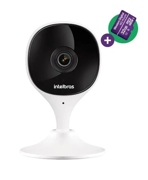 Camera IMX C Intelbras com cartao 32GB