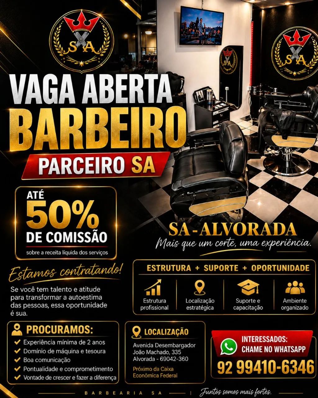 ATENÇÃO, BARBEIRO! 