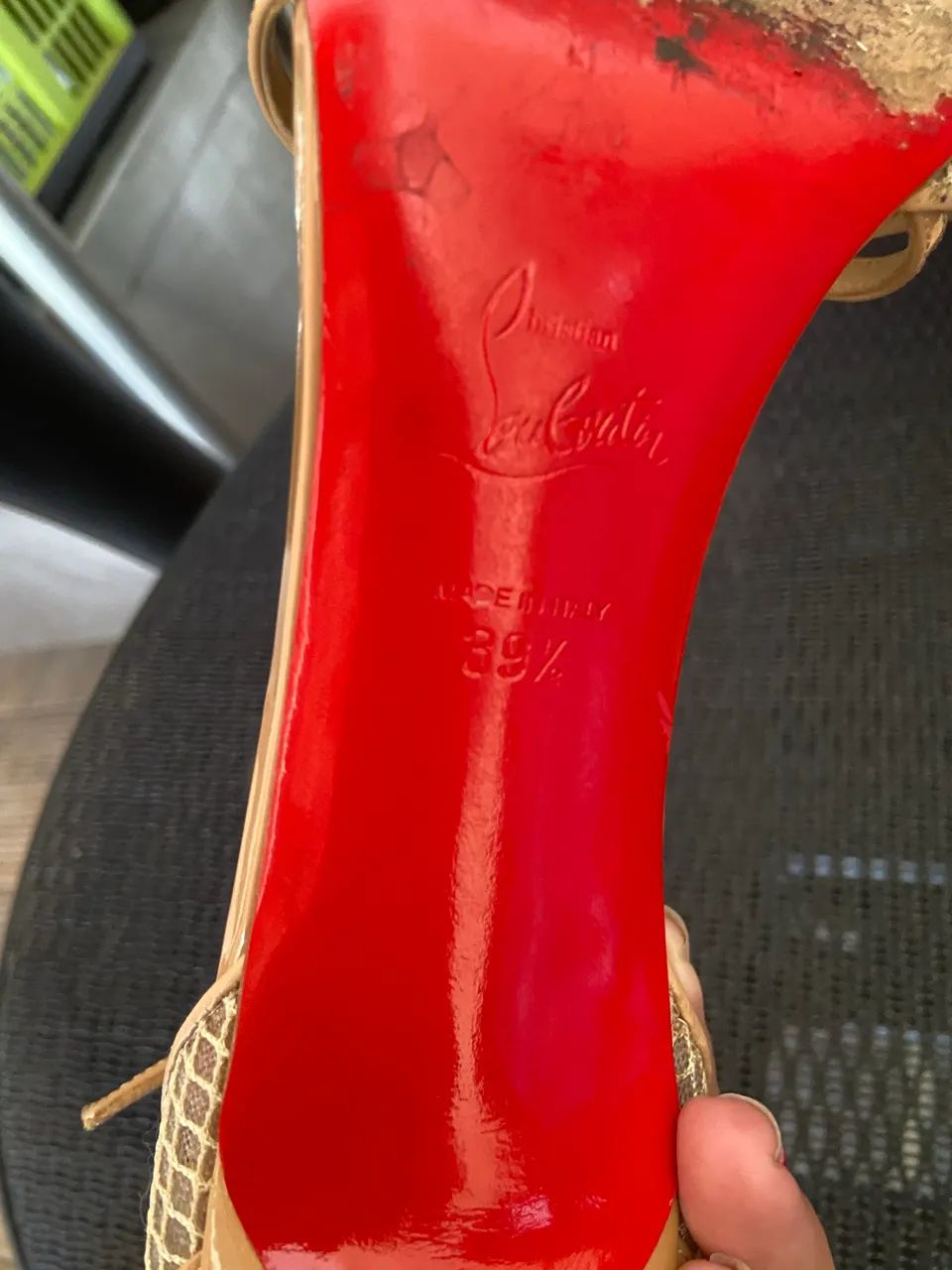Salto Louboutin original  - Foto 2
