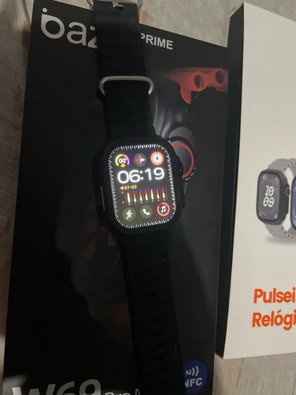 RELÓGIO SMARWATCH W69 Pro MAX