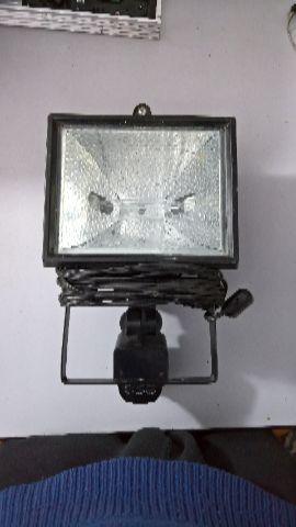 Holofote Halogeno 500w 220v com sensor