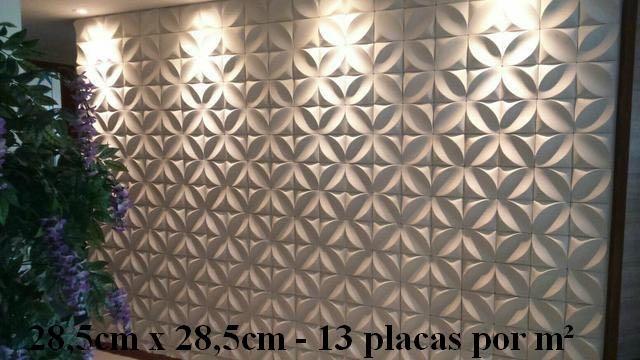 Revestimento painel de gesso 3D - Foto 3