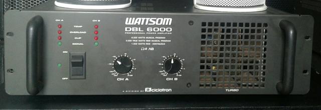 Amplificador dbk 6000