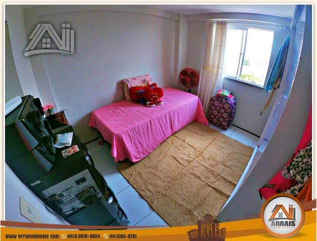 Vendo apartamento com 2 quartos no bairro mondubim - Foto 9