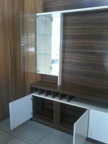 Promocao home ate 60" de mostruario incluso suporte de tv (novo) 899,00 no dinheiro - Foto 4
