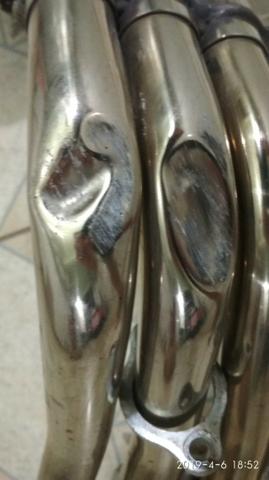 Cano escapamento cb650f cb 650f - * R$ 250,00 - Foto 3