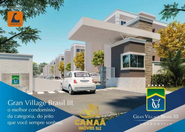 Aptos dos Sonhos no Cond. Village Brasil III | 2 qtos | 57m² | Varanda Gourmet