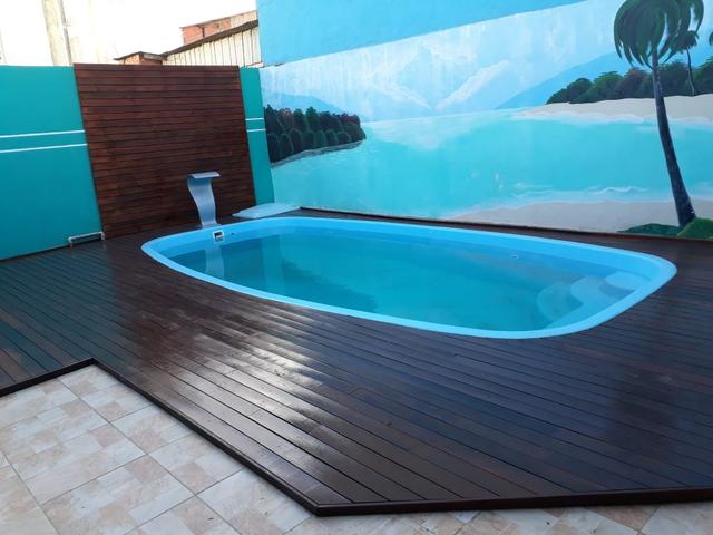 Deck Itauba em piscinas