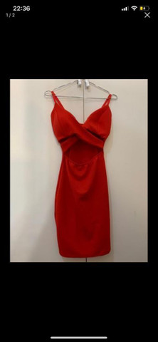 olx vestido vermelho