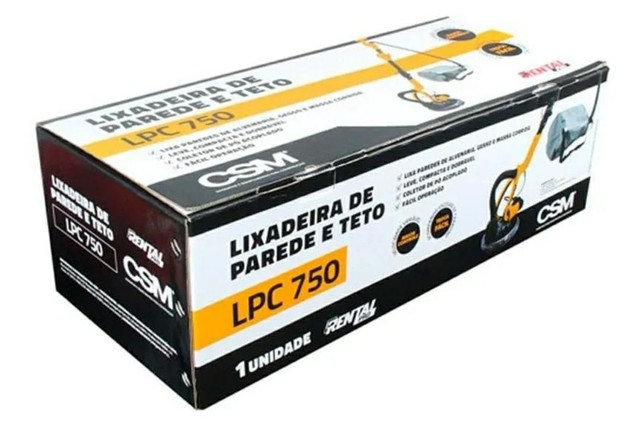 Lixadeira de parede profissional 750w CSM - Foto 5