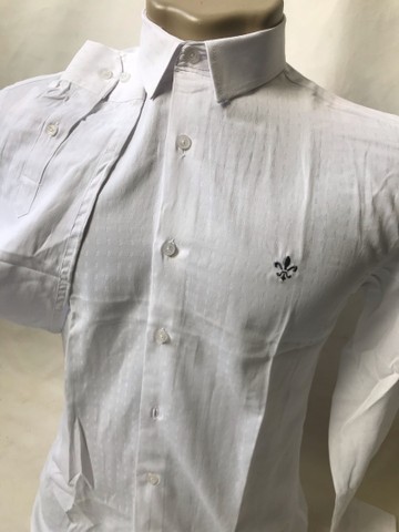 Camisa social masculina lisa entrega grátis  - Foto 2