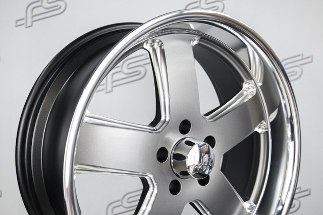 rodas U.S Mags Hustler Grafite Borda Diamantada aro 20 /Tala 8 /Furação 5x120 - Foto 3