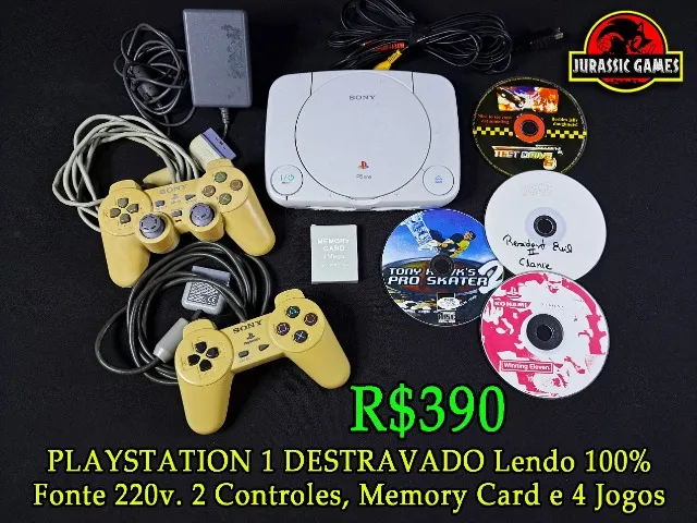 Controle Ps1 Original Envio Ja!, Jogo de Videogame Ps1 Usado 77069738