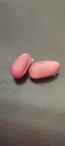 6 Sementes Feijão Rosa Exótico/espada!!maior Do Mundo! - Foto 4