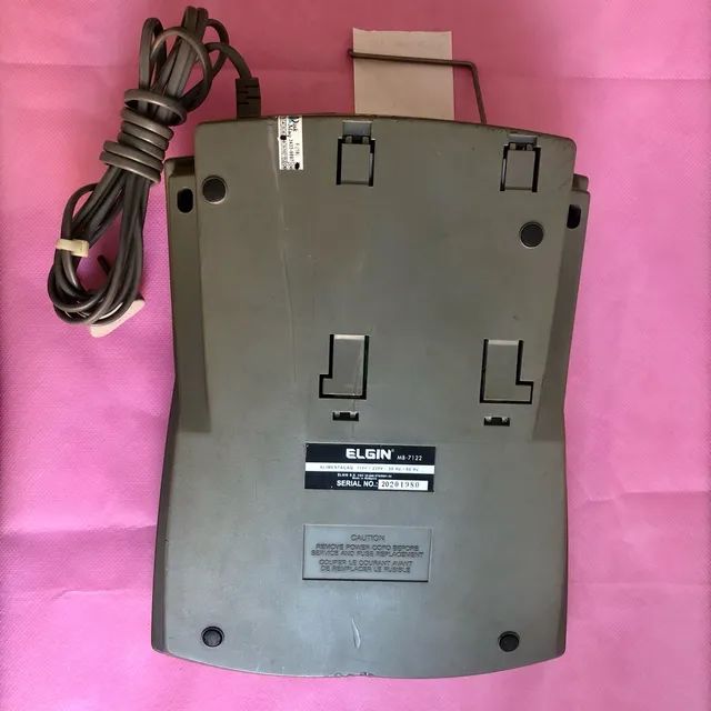 Calculadora Eletrônica Antiga Elgin MB-7122 - Foto 2